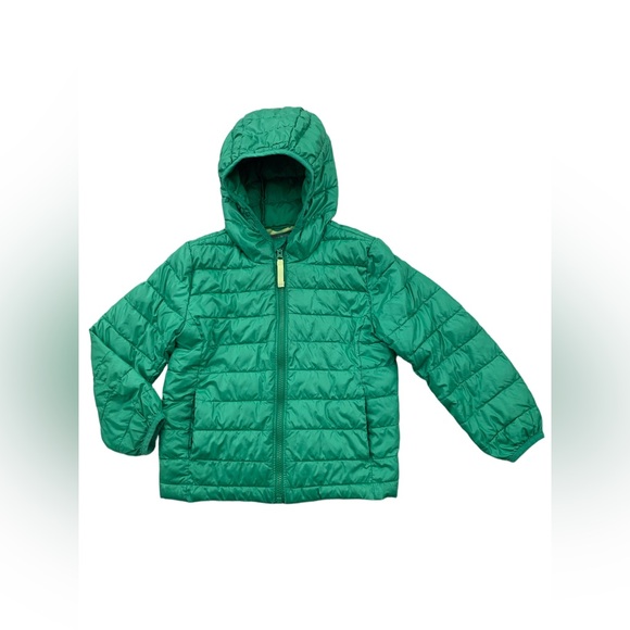Primary Other - Primary Size 4-5 Green Lightweight Puffer Jacket